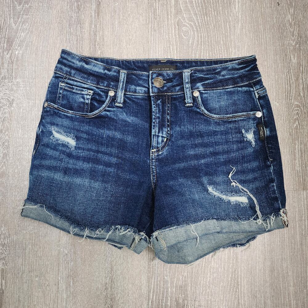 Silver Jeans Co. Suki Short Size 26 Raw Hem